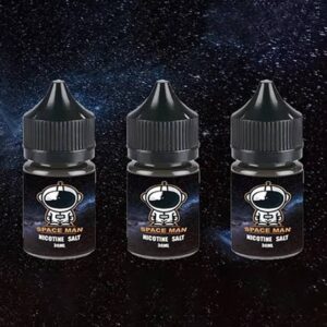 SPACEMAN 太空人煙油 30ml/35mg ｜ 27種星際風味丁鹽，小煙主機注油專用， 供應
