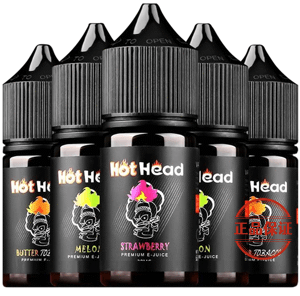 【27款口味推薦】美國原裝進口Hot Head暴脾氣電子煙煙油 ｜ 30ml/38mg小煙油